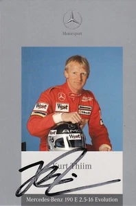 Kurt Thiim - Mercedes Benz Racing Driver Signed Photo - Picture 1 of 2