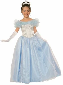Girls Happily Ever After Princess Cinderella Costume Child Size Small 4-6 - Picture 1 of 1