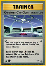 1x Cerulean City Gym - 108/132 - Uncommon - 1st Edition Lightly Played Pokemon G