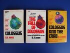 D.F. Jones Book Lot Colossus Trilogy Science Fiction Berkley Medallion Paperback