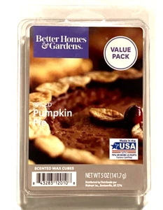 Better Homes & Gardens Wax Cube SPICED PUMPKIN PIE 12-Count Value Pack - Picture 1 of 23