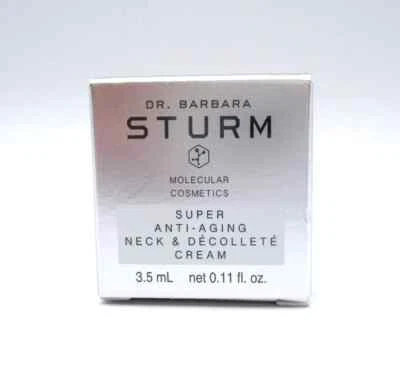 DR BARBARA STURM SUPER ANTI AGING NECK & DECOLLETE CREAM 0.11 OZ TRAVEL SIZE - Image 1 of 3