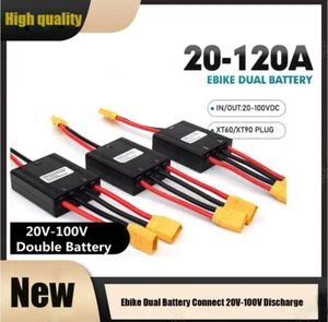 Ebike Dual Battery Connect 20V-100V Discharge Converter Parallel Module SDE - Bild 1 von 29