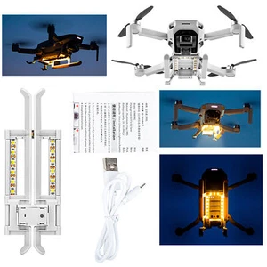 Extension Heightened Landing Gear + Light Bar For DJI Mavic Mini/Mini 2 Drone - Picture 1 of 6