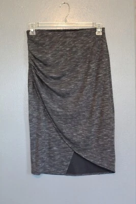 NWT Maeve Anthropologie Space Dye Jersey Knit Ruched Pull On Pencil Skirt Small - Image 1 of 3