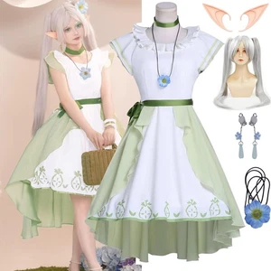 Anime Cosplay FRIEREN BEYOND JOUREYS END Disfraces Conjunto Completo Peluca Ropa Halloween - Imagen 1 de 20