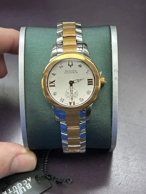 Bulova Accutron 65p101 Diamond Dial, Brand New Open Box W/box - Image 1 of 4