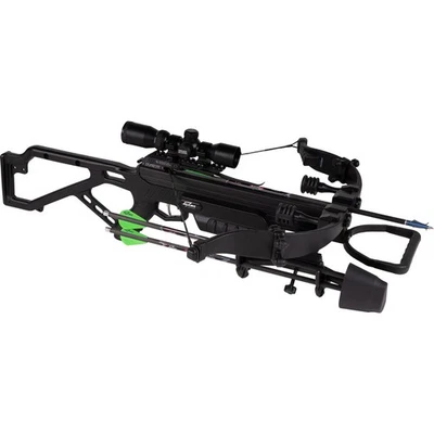 EXCALIBUR Mag Max Hunting CeaseFire Crossbow - Black w/ Dead Zone Scope (E16279)