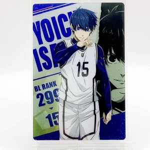 Tarjeta coleccionable Yoichi Isagi Blue Lock Wafer R 3-01 anime japonés nueva envío gratuito - Imagen 1 de 10
