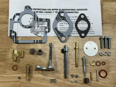 Farmall H HV y W-4 Kit Carburador Completo 45108 y 50981 Foto 1 de 2