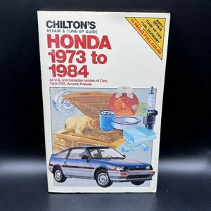 Chilton 6980 Honda Reparatur & Tuning Anleitung Handbuch ~ 1973-1984 Civic Accord Prelude - Bild 1 von 11