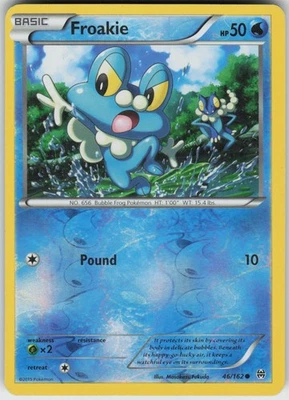 Played Reverse Holo Reverse Holo Froakie 46/162 Common XY - BREAKthrough - Image 1 of 2