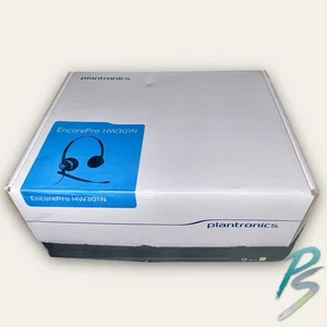 Plantronics HW301N EncorePro Wideband Binaural Noise Cancelling Headset - Picture 1 of 9