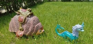 Disney's Raya and The Last Dragon READY TO ROLL TUK TUK 15” Figure & Sisu Dragon - Picture 1 of 13