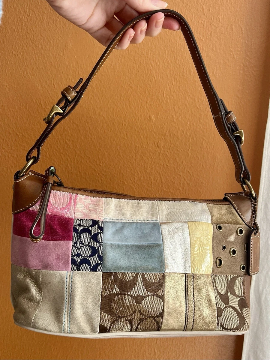 Coach Patchwork Shoulder Bag Small Bags & Handbags for Women for