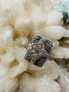 Konstantino DIAMANT Damen CLUSTER 0,925 750 STERLINGSILBER RINGGRÖSSE 5 - Bild 1 von 5