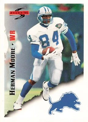 Herman Moore 1995 Score #49 Detroit Lions Football - Image 1 of 2