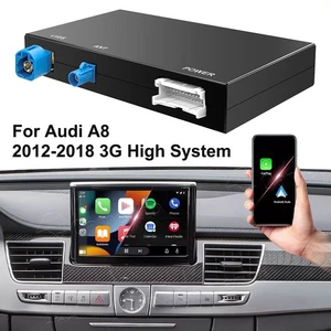 Kit decodificador de modernización de carplay inalámbrico sistema alto 3G para Audi A8 2012-2018 - Imagen 1 de 10