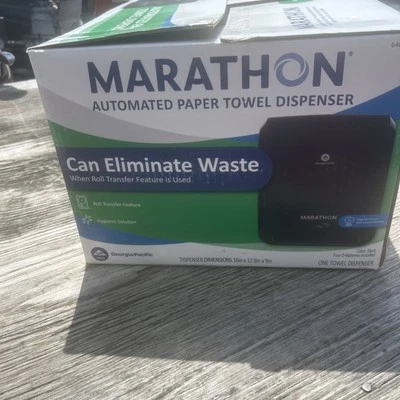 Marathon 1191756 Automated Paper Towel Dispenser - Black - Image 1 of 2