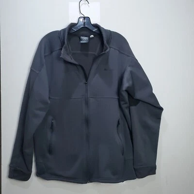 Ohio State University Sweater Mens XL Gray Columbia Logo Spell Out Zip Polyester - Image 1 of 4