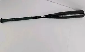 Mazza da baseball Black Emerald 2 pezzi vetro composito fibra di carbonio -5 30" 25 oz $300+ - Foto 1 di 8