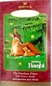 Hallmark Keepsake Christmas Ornament Disney Bambi The Newborn Prince 2000 - Picture 1 of 2