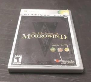 Elder Scrolls III: Morrowind Microsoft Xbox 2002 successi platino - Foto 1 di 11