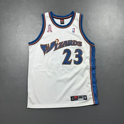 Camiseta Nike Washington Wizards Vintage Michael Jordan 100% Autêntica Tamanho 48 XL - Imagem 1 de 4