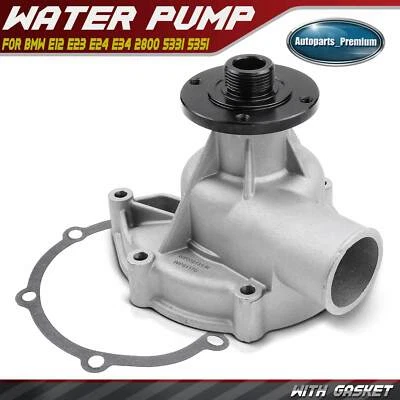 Engine Water Pump w/ Gasket for BMW E12 E23 E24 E34 2800 68-74 533i 535i 735i - Image 1 of 4