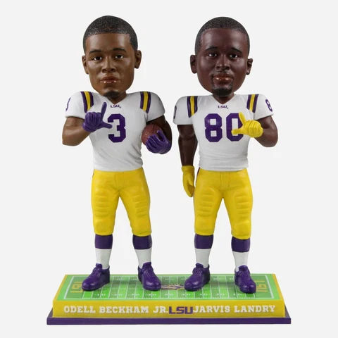 Odell Beckham Jr. and Jarvis Landry LSU Tigers Dual Bobblehead NCAA Cover