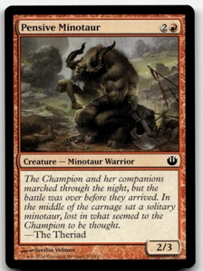 MTG Pensive Minotaur Journey into Nyx 105/165 Regular Common - Picture 1 of 1