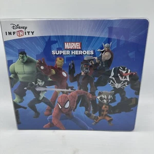 Disney Infinity 2.0 Marvel Power Disc Mappe Notizbuch Halter Sammlung mit 6 Disketten - Bild 1 von 18