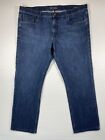 Dl 1961 Jeans Mens 42X31 Vince Straight Diablo 5 Pocket Blue Denim Casual