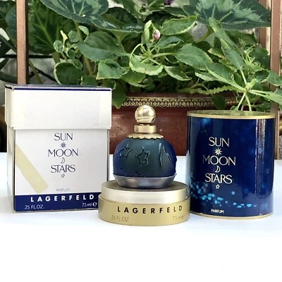 Mini Perfume PURO PERFUME Descontinuado Sun Moon Stars Lagerfeld 1/4 OZ NUEVO EN CAJA Foto 1 de 4