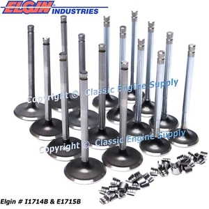 New Intake & Exhaust Valve Set (8) Fits 1968-1973 Cadillac 472 & 500 V8 Engines - Picture 1 of 5