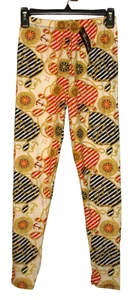 NWT  Sunny Love Abstract Anchor Cotton Polyester Leggings  OS - Picture 1 of 3