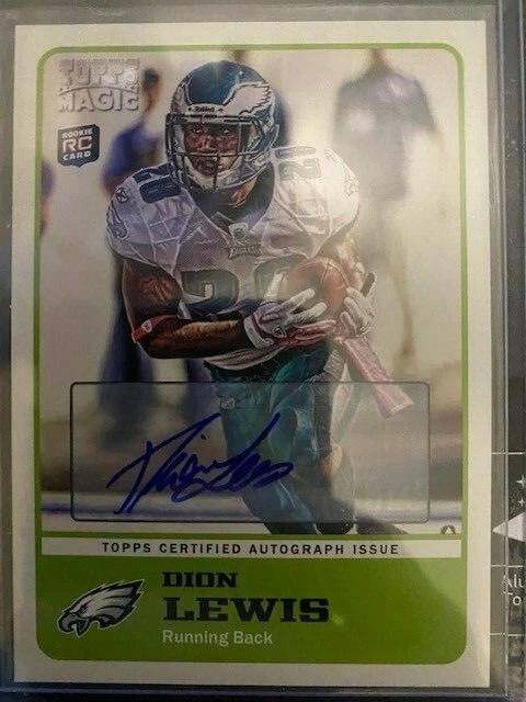 2011 Topps Magic Dion Lewis Auto RC Rookie SP - Image 1 of 1