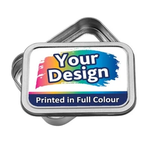 Personalised Custom Image Photo Bait Stash Tobacco Baccy Box Smoking Storage Tin - Picture 1 of 15