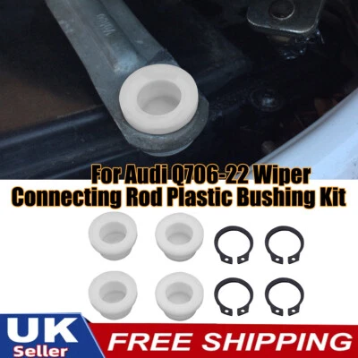 For Audi Q7 All Models 2006-2023 Wiper Linkage Push Rod Bush Set 715 - Image 1 of 4