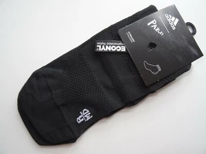M L ADIDAS Alphaskin ANKLE Cushioned Black CLIMACOOL Techfit SPORTS Socks ADI2 - Picture 1 of 7