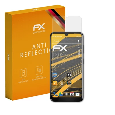 atFoliX 3x Screen Protector for Nokia 3.2 Screen Protection Film matt&shockproof - Image 1 of 4