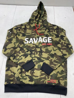 Galaxy by Harvic Camuflaje Gráfico Salvaje EST.1984 Sudadera con Capucha Hombres 3XLarge Nueva Foto 1 de 4