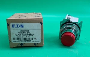 EATON 10250T25R PUSHBUTTON 30.5MM RED ACTUATOR NEW - Picture 1 of 7