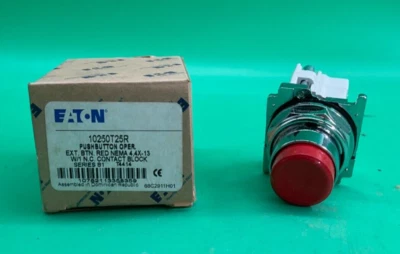 EATON 10250T25R PUSHBUTTON 30.5MM RED ACTUATOR NEW - Image 1 of 4