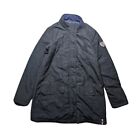 Size M / 8-10Y - Tommy Hilfiger Parka Jacket USA Patch Zip Up Black