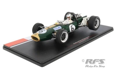 MCG MODELCAR GROUP Brabham BT20 Repco Denis Hulme Formel 1 British GP 1966 1:18 MCG 18609 NEU