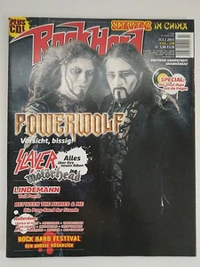 Rock Hard Magazine Vol.338 Juli 2015 - Powerwolf Slayer Motorhead - Bild 1 von 1
