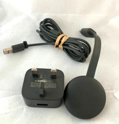 Google Chromecast 3rd Gen 1080p HD Digital Media Streamer - Fast Postage & Free - Image 1 of 2