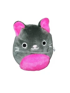 2022 Squishmallow Catarina Grey Pink Cat 5" Inches Good Condition Nice - Picture 1 of 7