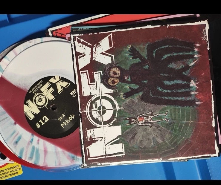 NOFX PRBOD 2019 7" Vinyl Record Club #12 White/Violet - Image 1 of 1